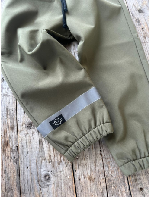 Softshell gate KLASIK - jeseň/ZIMA - olivová - LEN DO VYPREDANIA ZÁSOB