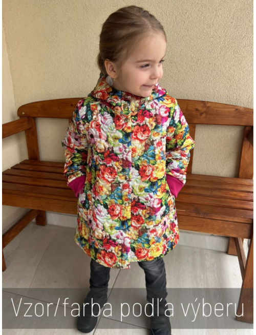 klikni pre zväčšenie Predĺžená bomber bunda s kapucňou