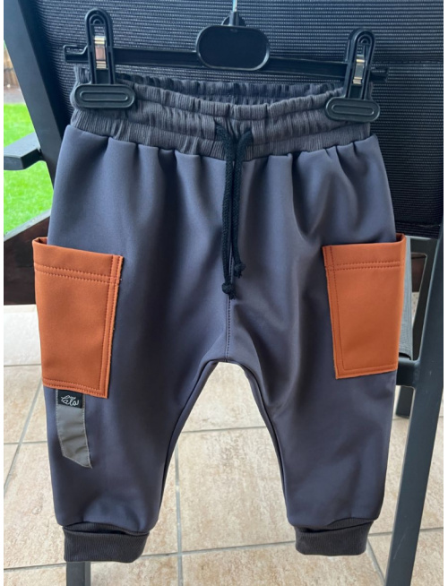 Softshell gate SNOW s rastúcou manžetou - jeseň/ZIMA 