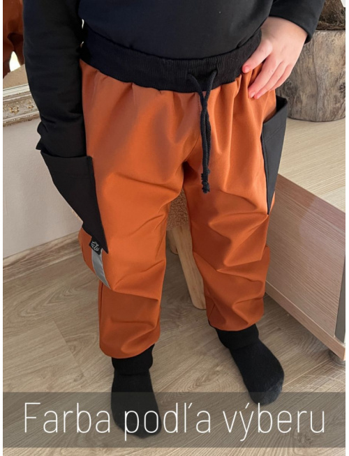 Softshell gate SNOW s rastúcou manžetou - jeseň/ZIMA 