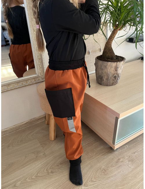 Softshell gate SNOW s rastúcou manžetou - jeseň/ZIMA 