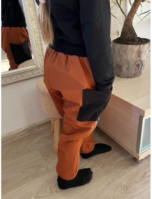 Softshell gate SNOW s rastúcou manžetou - jeseň/ZIMA 