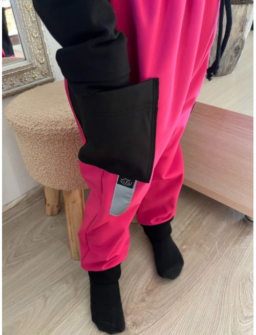 Softshell gate SNOW s rastúcou manžetou - jeseň/ZIMA 