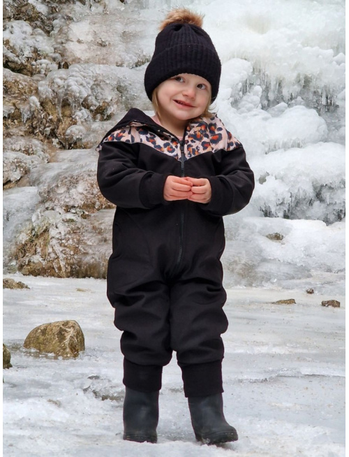 Overal s rastúcimi manžetami a vreckami - softshell celopodšitý warmkeeprom - ZIMA