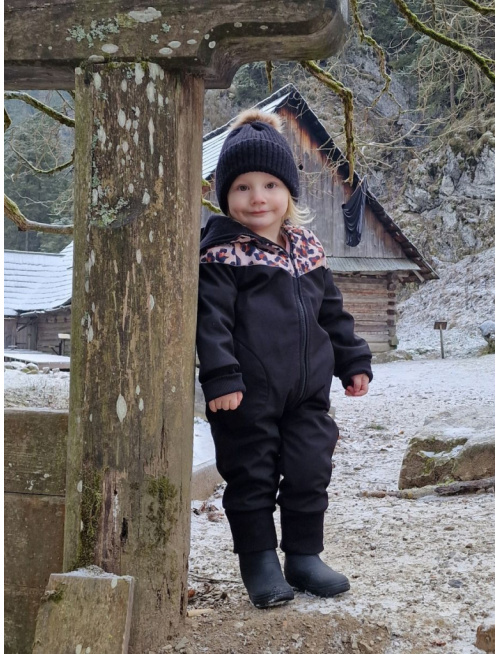 Overal s rastúcimi manžetami a vreckami - softshell celopodšitý warmkeeprom - ZIMA