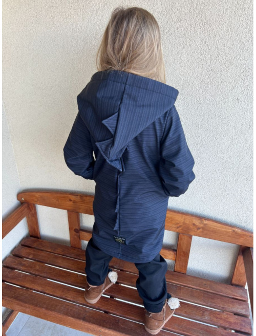 Rastúca softshell bunda so šikmozipsom ALEX/DINO - jeseň/ZIMA - LEN DO VYPREDANIA ZÁSOB