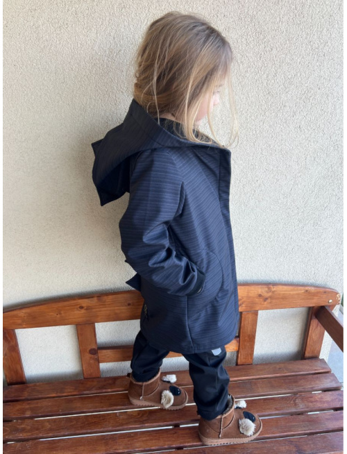 Rastúca softshell bunda so šikmozipsom ALEX/DINO - jeseň/ZIMA - LEN DO VYPREDANIA ZÁSOB