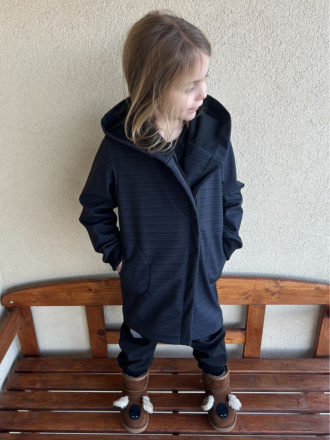 Rastúca softshell bunda so šikmozipsom ALEX/DINO - jeseň/ZIMA - LEN DO VYPREDANIA ZÁSOB