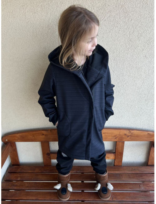 Rastúca softshell bunda so šikmozipsom ALEX/DINO - jeseň/ZIMA - LEN DO VYPREDANIA ZÁSOB