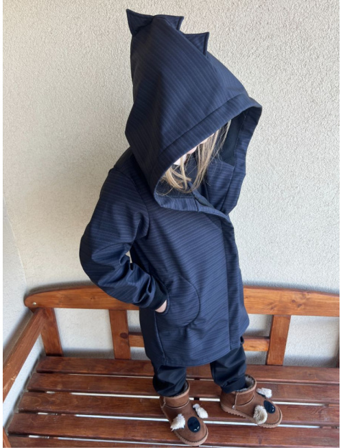 Rastúca softshell bunda so šikmozipsom ALEX/DINO - jeseň/ZIMA - LEN DO VYPREDANIA ZÁSOB