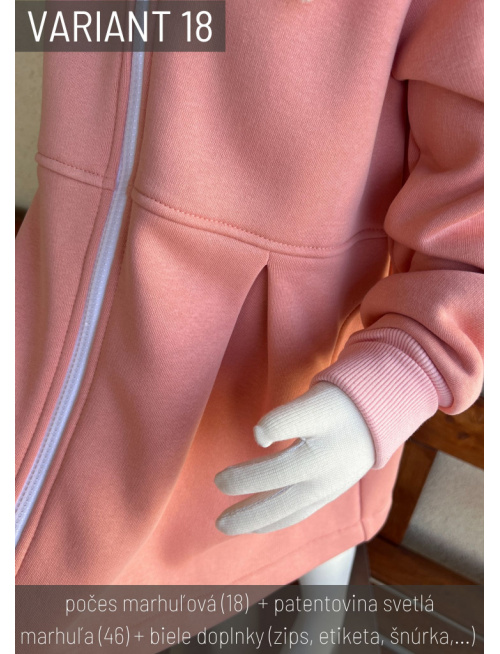 Vzorkovník - Počesaná teplákovina - ĽAĽA varianty