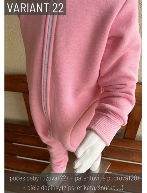 Vzorkovník - Počesaná teplákovina - ĽAĽA varianty