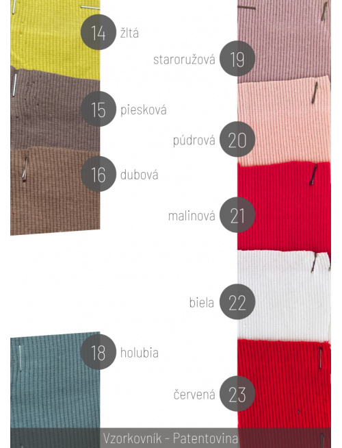 Vzorkovník - Patentovina