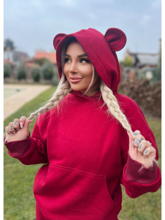 Teddy oversize mikina - dámska - by Niky Rich