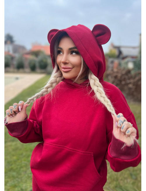 Teddy oversize mikina - dámska - by Niky Rich