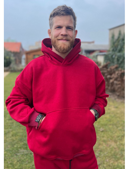 Teddy oversize mikina - pánska - by Niky Rich