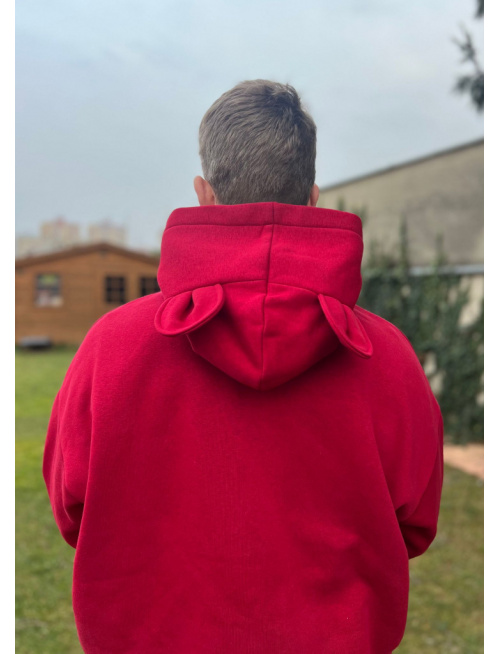 Teddy oversize mikina - pánska - by Niky Rich