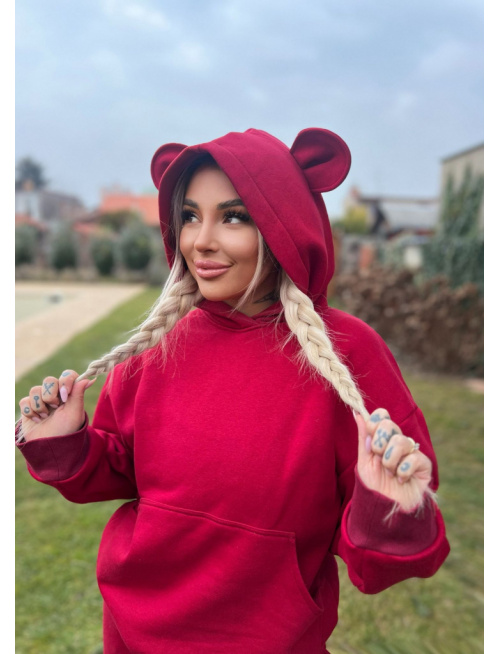 Teddy oversize mikina - dámska - by Niky Rich