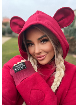 Teddy oversize mikina - dámska - by Niky Rich