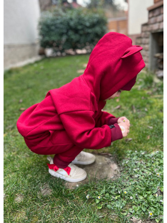 Teddy oversize mikina - detská - by Niky Rich
