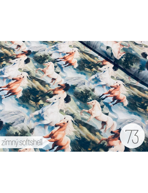 Vzorkovník - vzorovaný softshell