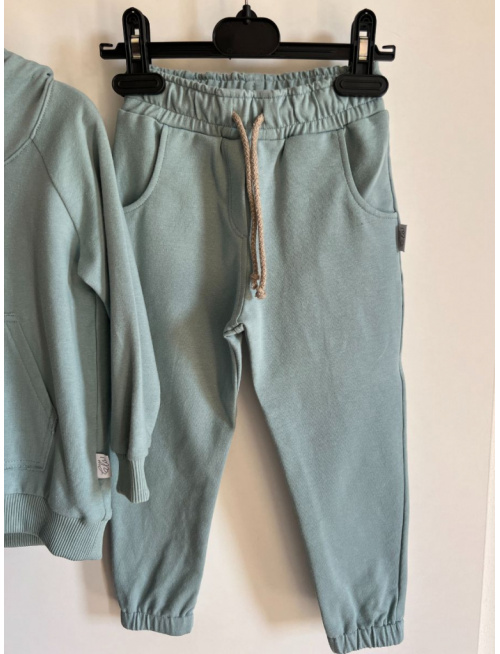 Teplákové gate ELIT s gumou v dolnom kraji - jednofarebné