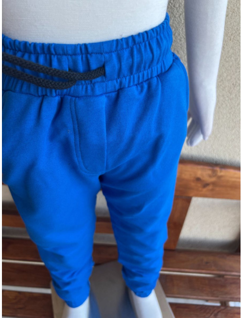 Teplákové gate ELIT s gumou v dolnom kraji - jednofarebné