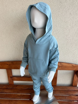Tepláková mikina Hoodie - jednofarebná
