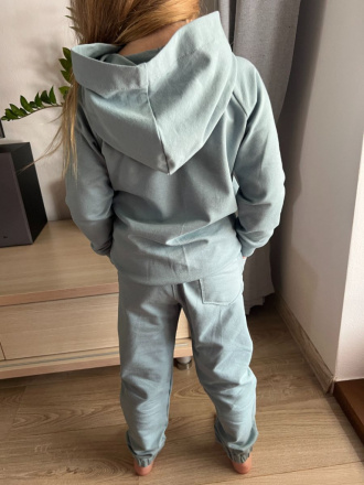 Tepláková mikina Hoodie - jednofarebná