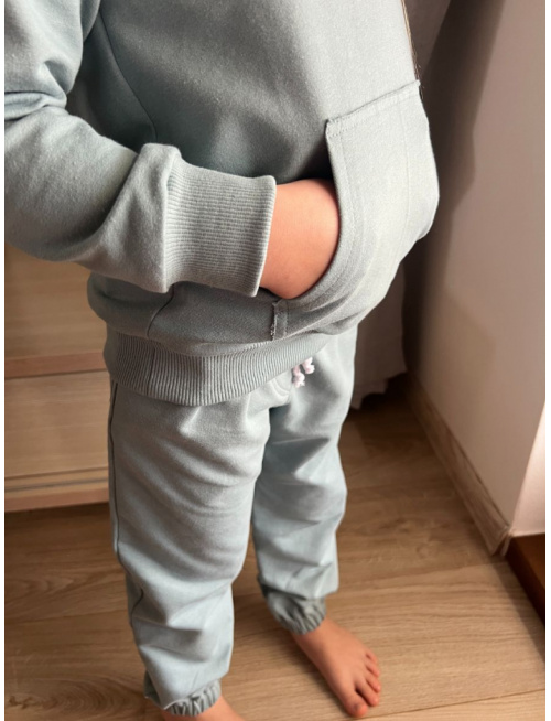 Tepláková mikina Hoodie - jednofarebná