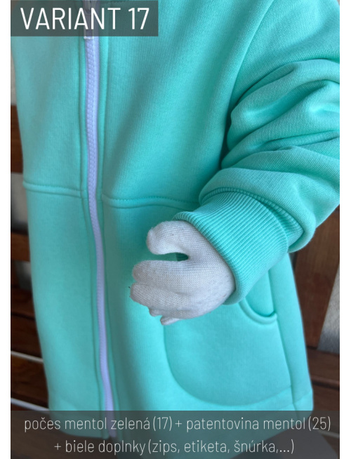 Vzorkovník - Počesaná teplákovina - ĽAĽA varianty