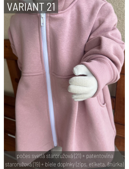 Vzorkovník - Počesaná teplákovina - ĽAĽA varianty