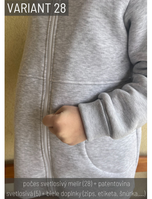 Vzorkovník - Počesaná teplákovina - ĽAĽA varianty