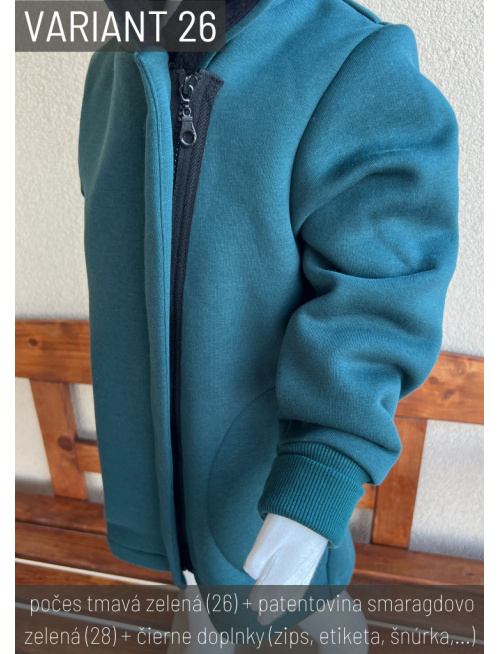 Vzorkovník - Počesaná teplákovina - ĽAĽA varianty