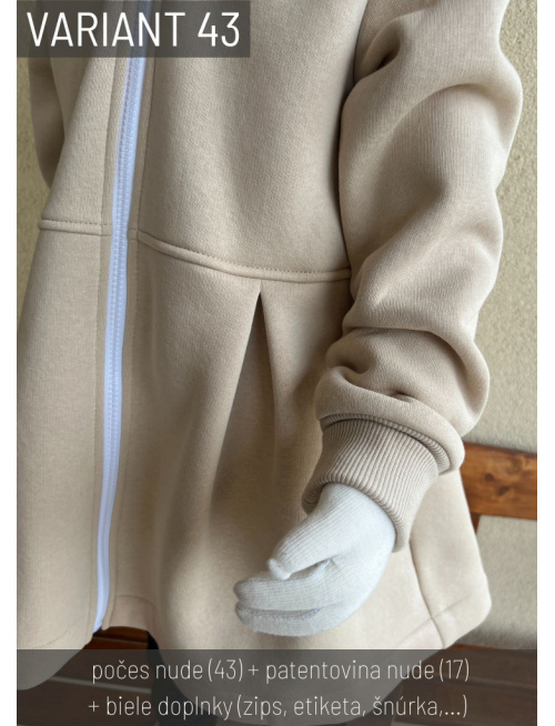 Vzorkovník - Počesaná teplákovina - ĽAĽA varianty