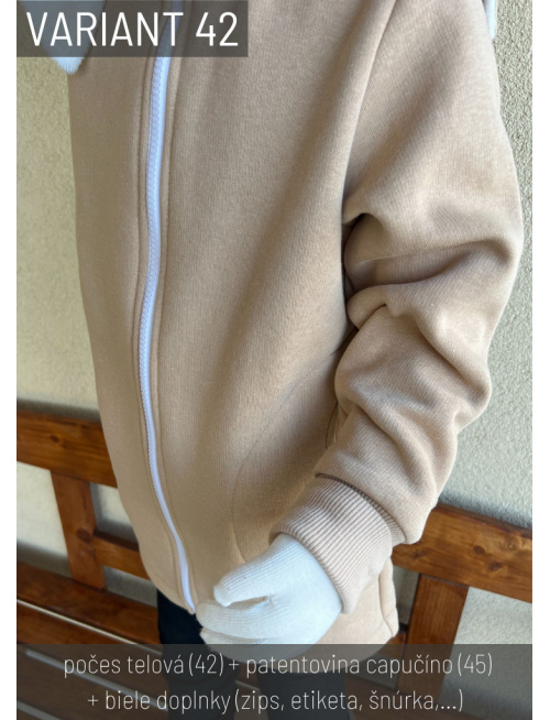 Vzorkovník - Počesaná teplákovina - ĽAĽA varianty