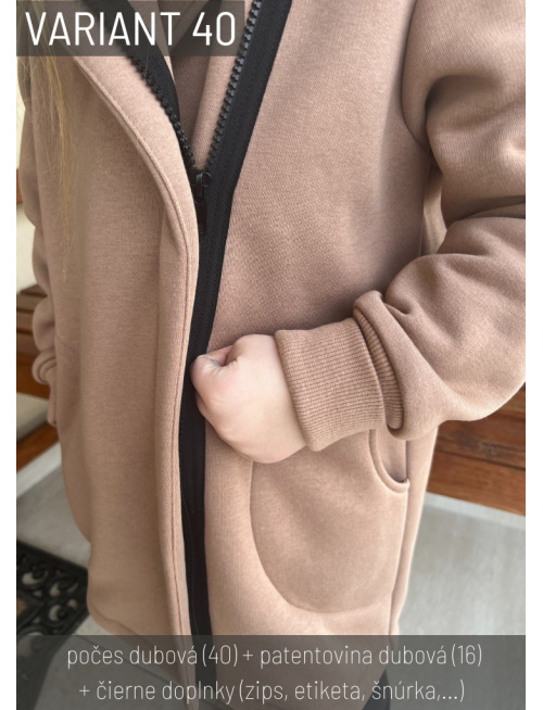 Vzorkovník - Počesaná teplákovina - ĽAĽA varianty