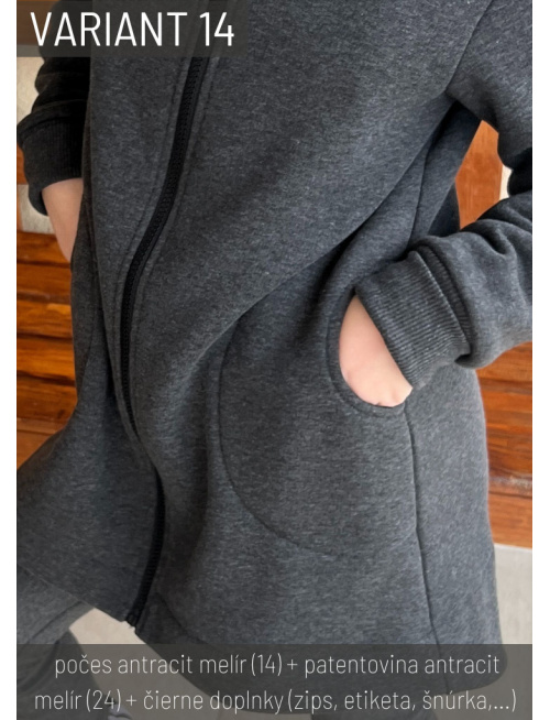 Vzorkovník - Počesaná teplákovina - ĽAĽA varianty