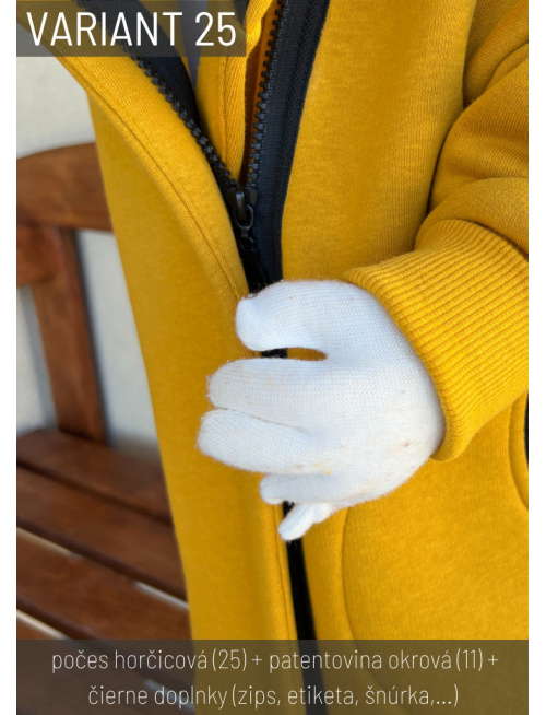 Vzorkovník - Počesaná teplákovina - ĽAĽA varianty