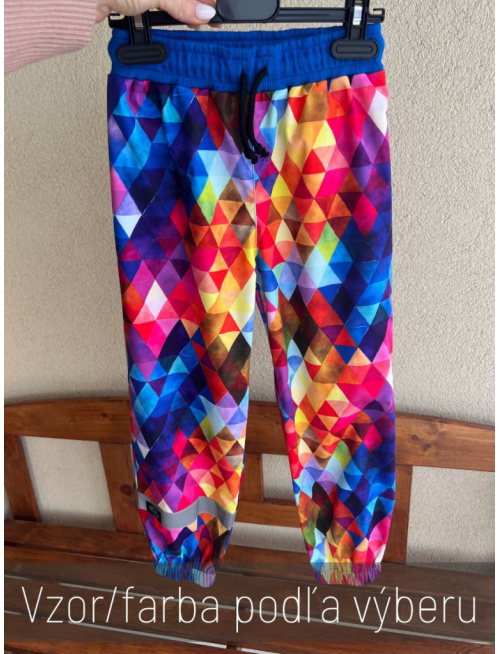 Softshell gate KLASIK - vzorované - jar/JESEŇ