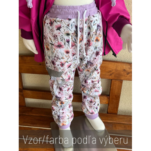 Vzorované softshell gate NEW s rastúcou manžetou LUX - jeseň/ZIMA 