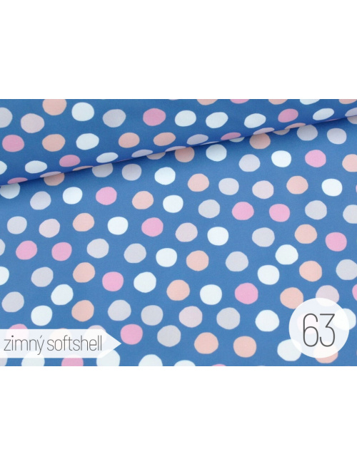 Vzorkovník - vzorovaný softshell LUX