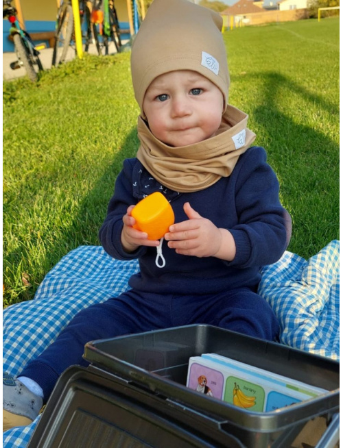 Šmolko čiapka + tunel (jednofarebný set)