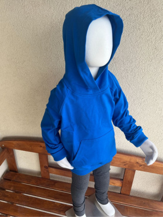 Tepláková mikina Hoodie - jednofarebná