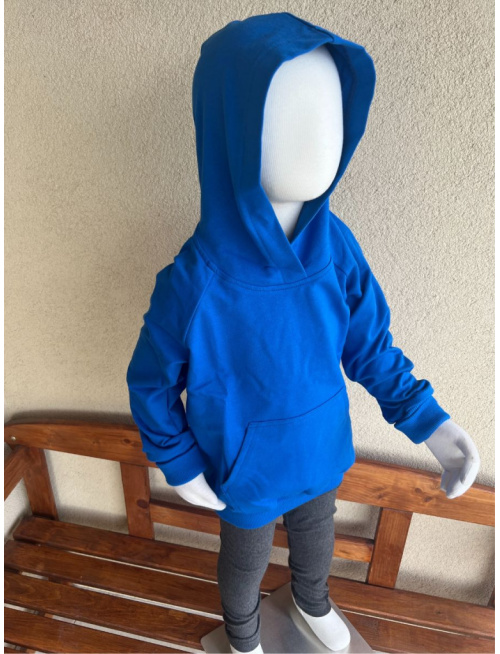 Tepláková mikina Hoodie - jednofarebná