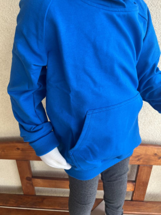Tepláková mikina Hoodie - jednofarebná