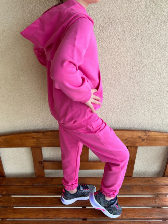 Tepláková mikina Hoodie - jednofarebná
