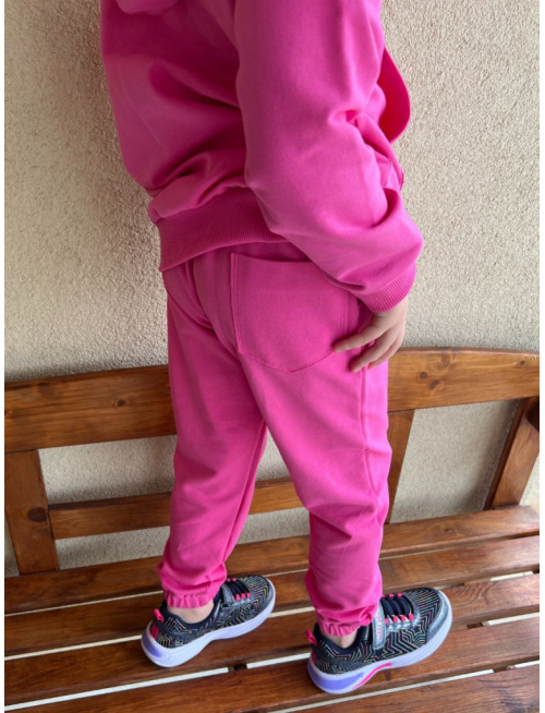 Teplákové gate ELIT s gumou v dolnom kraji - jednofarebné