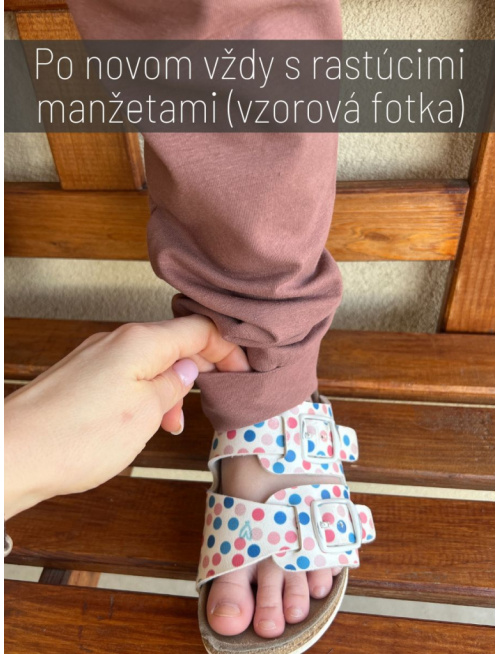 Detské pyžamko s rastúcimi manžetami BOCIAN - klasik strih