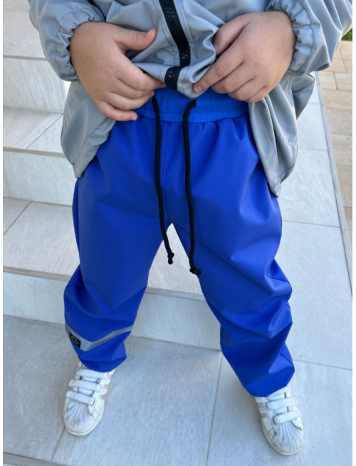 Softshell gate KLASIK - jednofarebné - jar/JESEŇ - kráľovská modrá